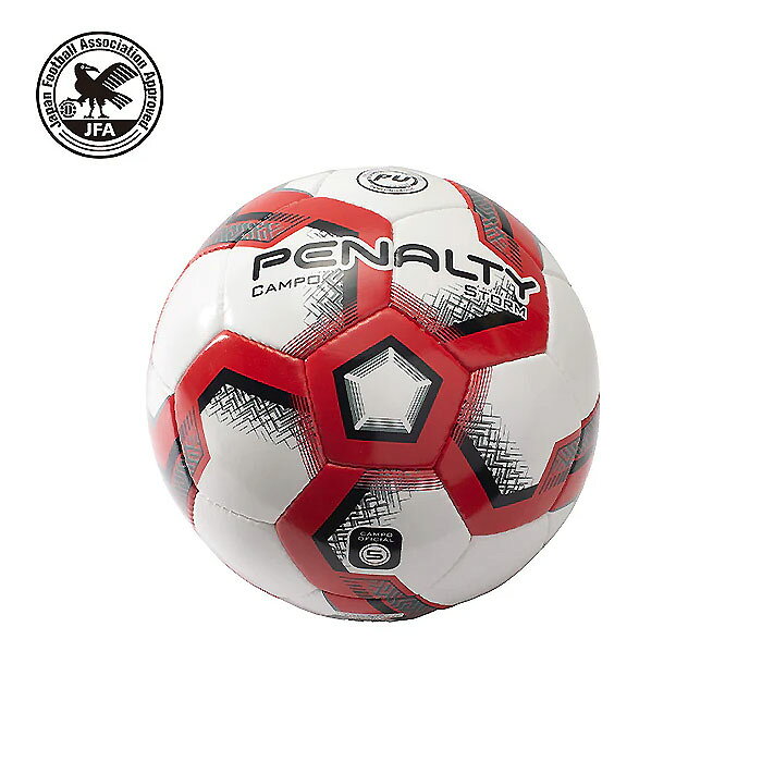 メーカー PENALTY（ペナルティ） カテゴリー サッカー 分類 ボール 商品名 PENALTY（ペナルティ）　PE4725　1040　サッカー　ボール　5号球　25SS 品番 WIN-PE4725-1040 カラー・仕様・サイズ カラー：1040（ホワイト×レッド） 素材：人工皮革 サイズ：5号球 検定：日本サッカー協会検定球 商品説明 　 　 　 　 　 　 　 　 ※この商品のカラーは、 1040（ホワイト×レッド） となります。