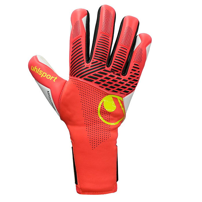 ＜限定クーポン発行中 8/27 09:59まで 楽天お買い物マラソン＞ uhlsport（ウールシュポルト）　1011415 01　サッカー　GKグローブ　ウールシュポルト ファングマシーネ ZNE アブソルートグリップ 26FW