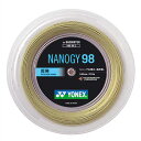 <限定クーポン発行中 5/16 01:59まで お買い物マラソン> Yonex(ヨネックス) ナノジー98(200m) NBG982 バドミントンン ガット 1...