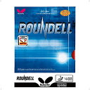 バタフライ（Butterfly） ROUNDELL/ラウンデル 05860 278 ブラック 卓球 ラバー 13SS