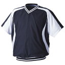 <限定クーポン発行中 6/4 20時〜 楽天スーパーセール> ZETT(ゼット) 半袖Vネックジャンパー BOV300H 野球 ウインドウェア 13FW
