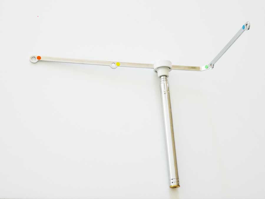 ベビーロック 4本糸ロックミシン(BL4-838DF)用糸立て糸案内(組)