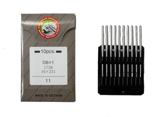 一番多く売れている標準仕様のミシン針「オルガン針 DB*1(10本入)」 【ヤマト・メール便での発送OK】