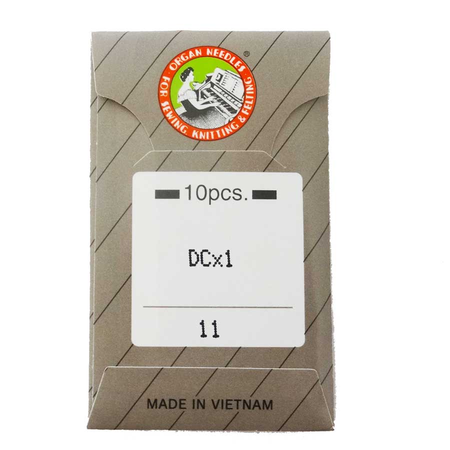 ロックミシン用ミシン針「オルガン針　DC＊1（10本入）」【メール便での発送OK】