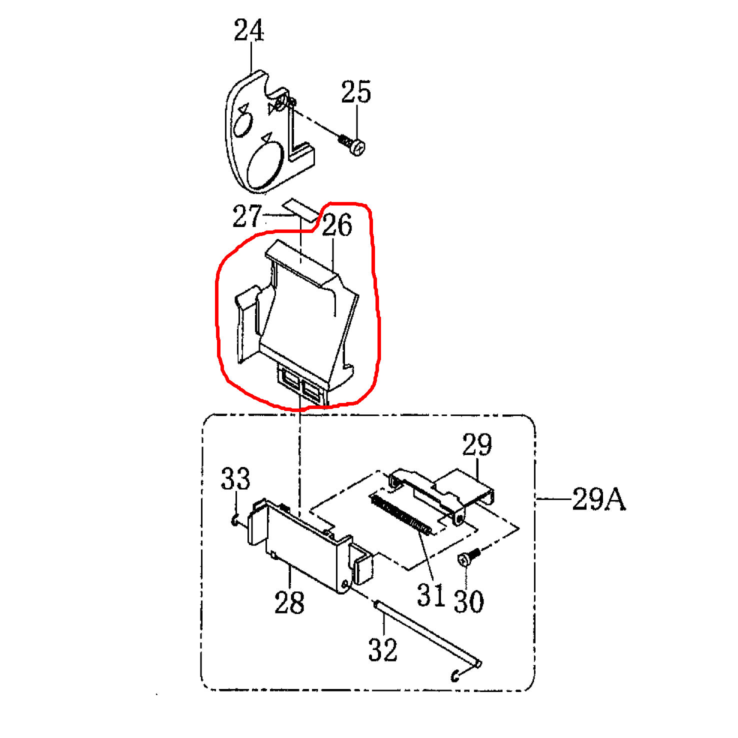ベビーロック　縫工房用メスカバー
