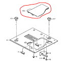 JUKI（ジューキ）　家庭用ミシン用エクシードシリーズのかまカバーです。 ボビンの上側についているプラステック製のカバーです。 釜カバーが破損したり紛失した場合は、部品のみ手配する事が出来ます。 掲載している部品表の赤印の部分の部品になります。 主な使用ミシン HZL-600JP/HZL-F400JP/HZL-F300JP /HZL-FQ65/HZL-FQ45など 品番　40064685 注意 ミシンの機種によってかまカバーの形状が違いますのでご注意ください。 掲載している釜カバーは、JUKI　エクシード（Exceed）シリーズ用の商品になります。 その他のジューキ（JUKI)　家庭用ミシン　関連部品は、下記のアドレスに掲載しています。 https://item.rakuten.co.jp/andomishin/c/0000000148/　