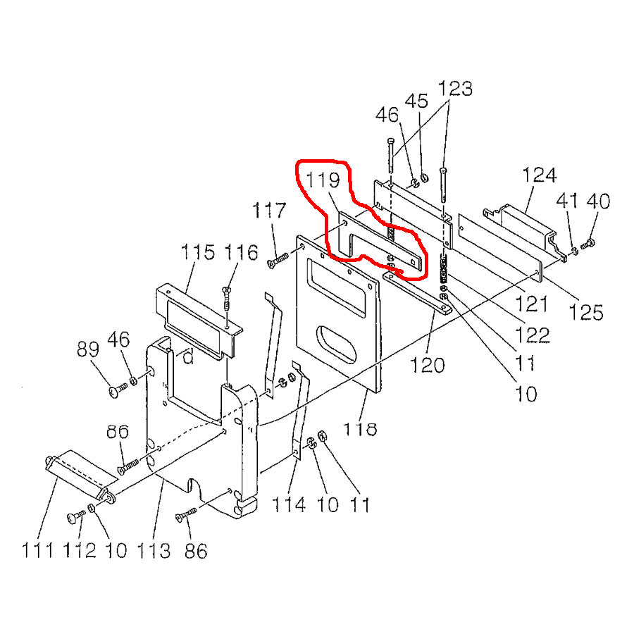 ハシマ　　テープカッター（H-510）用上刃【送料無料】【代引き手数料サービス】