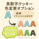 【オプション】選べるから嬉しいフォトクッキーセット専用:英数字クッキーの色変更オプション