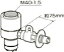 《送料区分1》パナソニック Panasonic　分岐水栓　CB-SXJ6