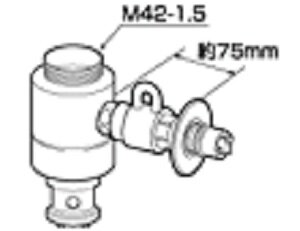 《送料区分1》パナソニック Panasonic　分岐水栓　CB-SXH7