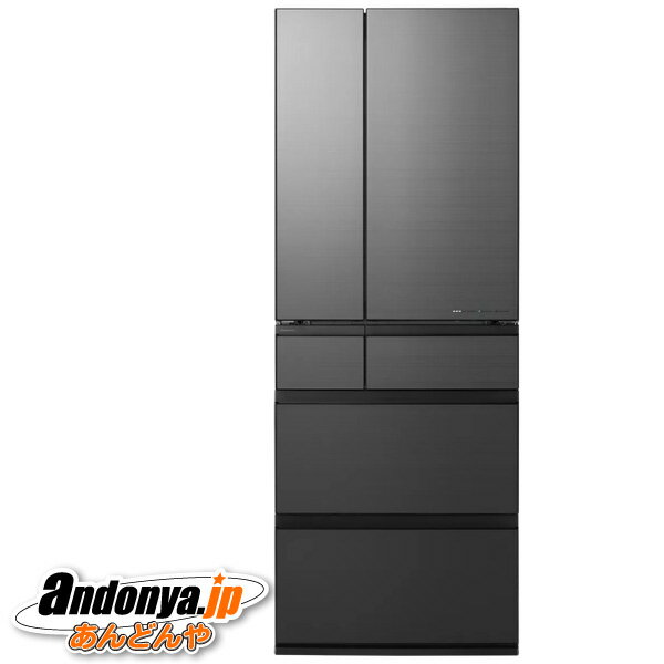 《送料区分F》パナソニック フレンチドア（両開き）タイプ　601L NR-F60WX2-H [6](2)