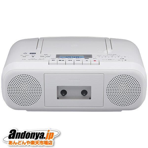 《送料区分1》東芝　TOSHIBA CDラジオカセットレコーダー　TY-CDS8-W 