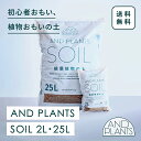 AND PLANTS SOIL 観葉植物の土 2L 25L 6~10号鉢向け アンドプランツ