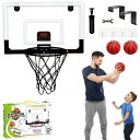 バスケットゴール 子供ポータブル ミニバスケットボード玩具トレーニング こども用ドア掛け おもちゃ 耐衝撃 組立式 バスケットボール遊具 家庭室内屋外ドア掛け式...