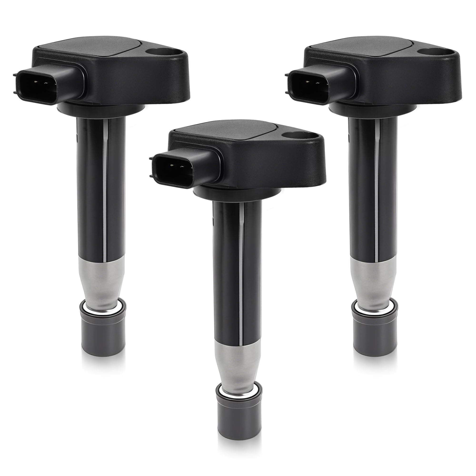 車用 イグニッションコイル 3本セット 30520-RGA-004/PFB-007/P8E-S01/PVJ-A01対応 バモス ホビオ HM1-HM4/HJ1-HJ2 アクティ HA6-HA7/HH5-HH6 ライフ JB1-JB8用 高耐久 エンジンパーツ