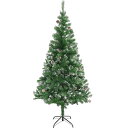 クリスマスツリー ツリー スノータイプ 松かさ付き 庭飾り (80 センチ)