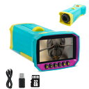 子供用顕微鏡 2-800X 倍率 3inchLCD スクリーン 080P 5X 録画 撮影 PC 対応 ポータブル デジタル顕微鏡 カメラ 32GB メモリーカード USB 充電式 小学生 初心者 知育学習玩具 おもちゃ 日本語説明書