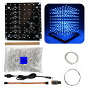 led キューブ電子 キット led 自作 キットエレキット 工作キット led cube 8x8x8 はんだ付け 練習キット