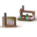 マグネットブロック diy マイクラ風 ブロックセット マグネットパズル 立体パズル 小学生 おもちゃ 知育玩具 積み木 クリスマスプレゼント (ベーカリー 28pcs)(3)