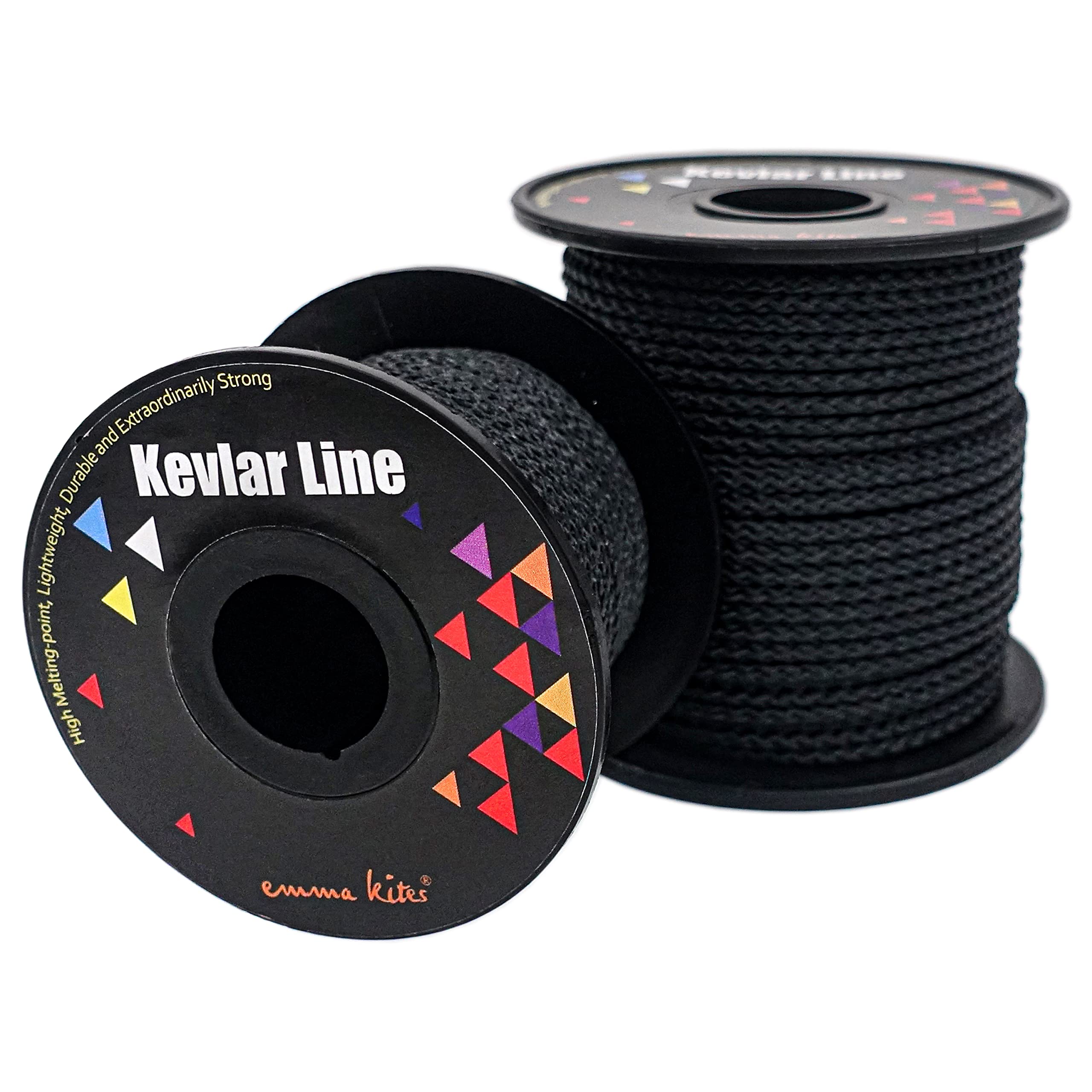 ブレード ケブラーライン ブラック 高強度 軽量 編み構造22kg ~ 816kg 破断強度 アウトドアスポーツ サ..