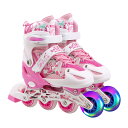 インラインスケート インラインシューズ ローラースケートInline skate 初心者向け 男女問わず 耐久 通気性 安全 アウトドア 静音 サイズ調整可能大人 子供用 ジュニア ローラー人間工学に基づいたデザイン