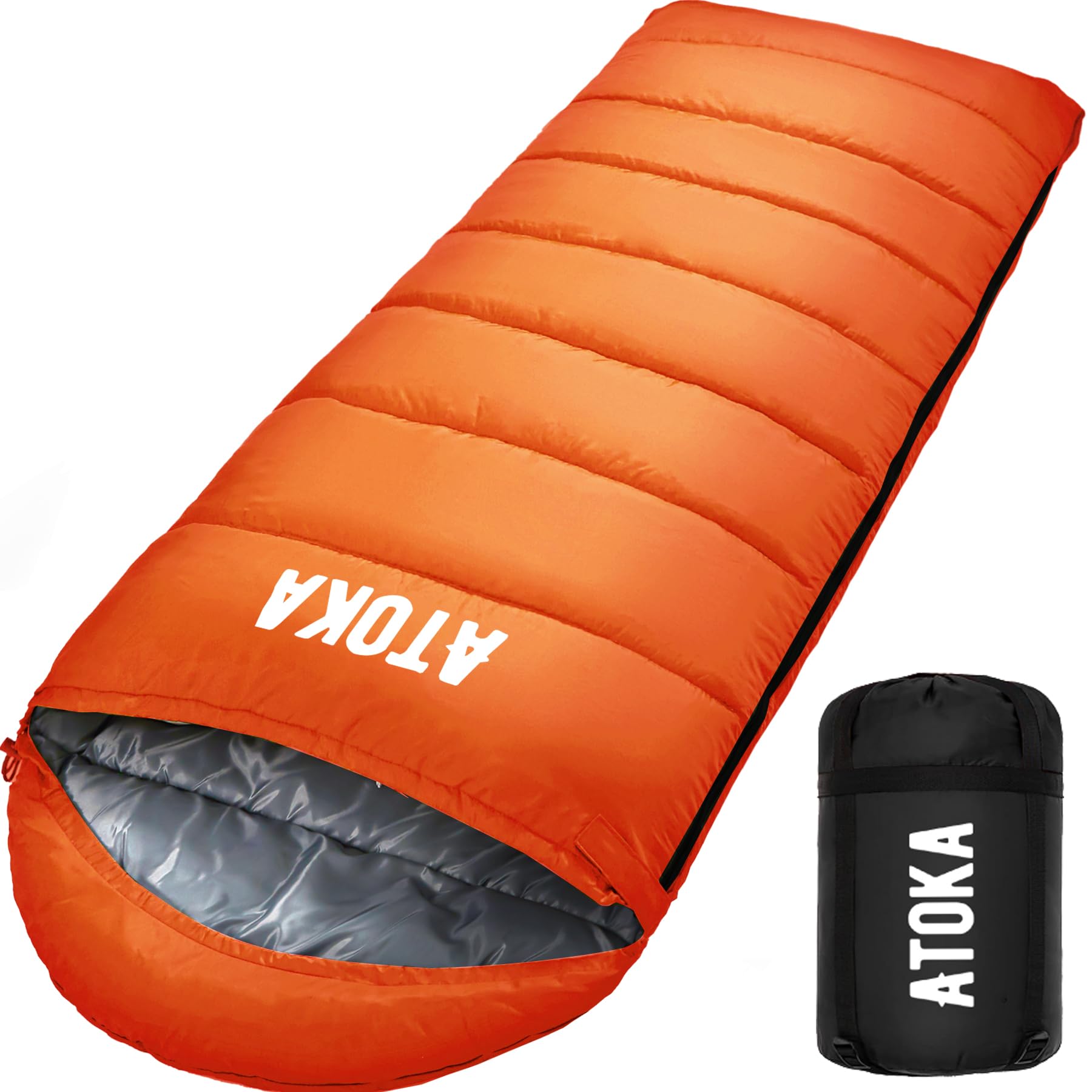 Envelope-Shape - 寝袋 封筒型 軽量 保温 冬用 夏用 1.0Kg 1.4Kg 1.8Kg コンパクト オールシーズン 快適温度 簡単収納 軽量 中綿 登山 車中泊 防災用 アウトドア キャンプ 丸洗い可能 春夏秋冬の使用可能 収納袋付き