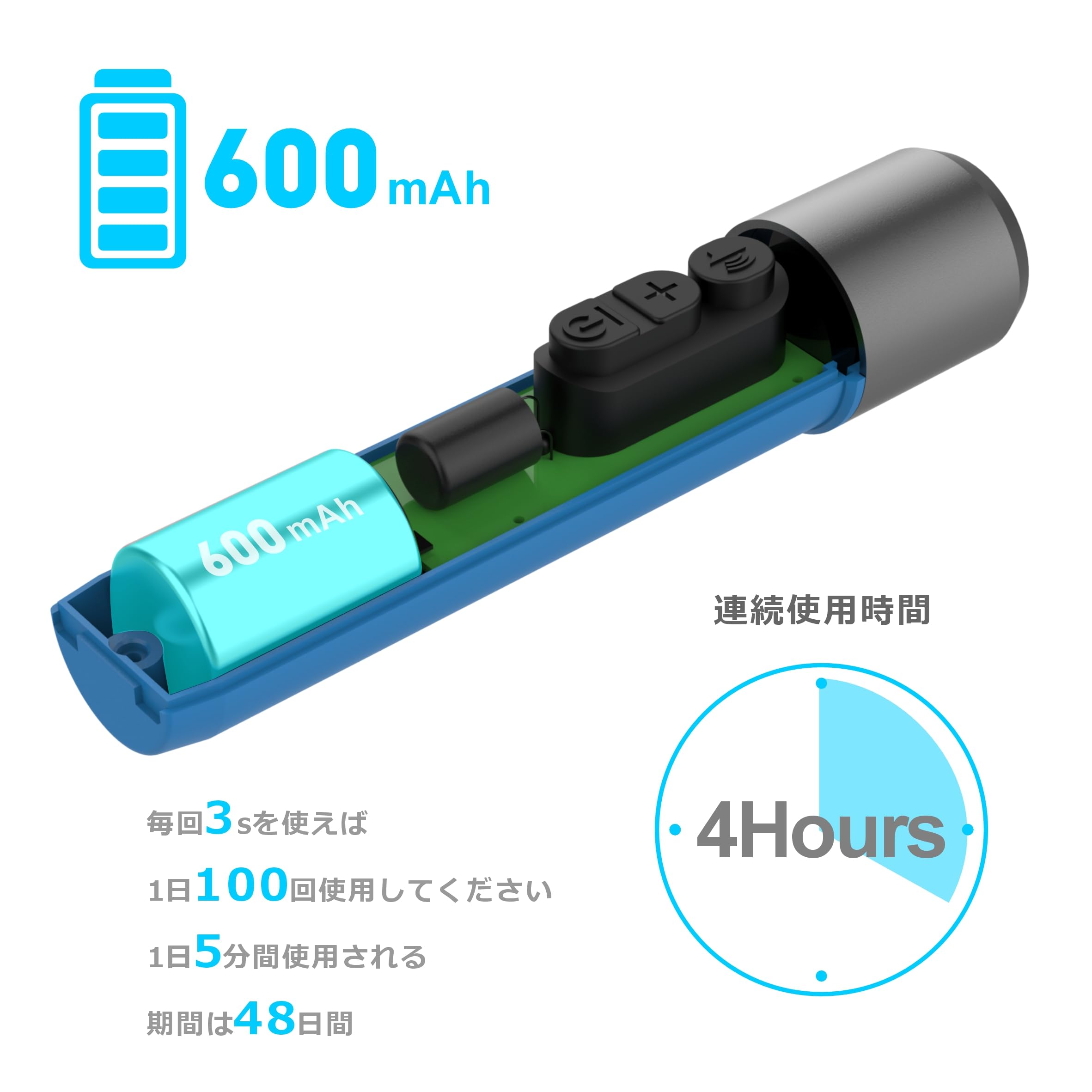 電子ホイッスル IPX5防水 大音量 125db 充電式 600mAh【6段階 】電子笛 スポーツ ...