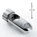 シャワーフック 修理交換用 28mm-32mmスライドバーに対応 スライドバー用シャワーフック 360°自由回転 取付簡単 取扱説明書付き