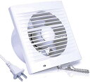 引きひもスイッチ 蚊避け 逆流を抑え 換気扇 パイプファン 100mm ダクトファン 100v/110v 排気 大風量 格子フィルター 高速モーター 換気ファン 通気用 送風 台所 窓用 浴室換気扇 屋根裏 ホテル 居間 ガレージ 一般換気扇 軽量 白