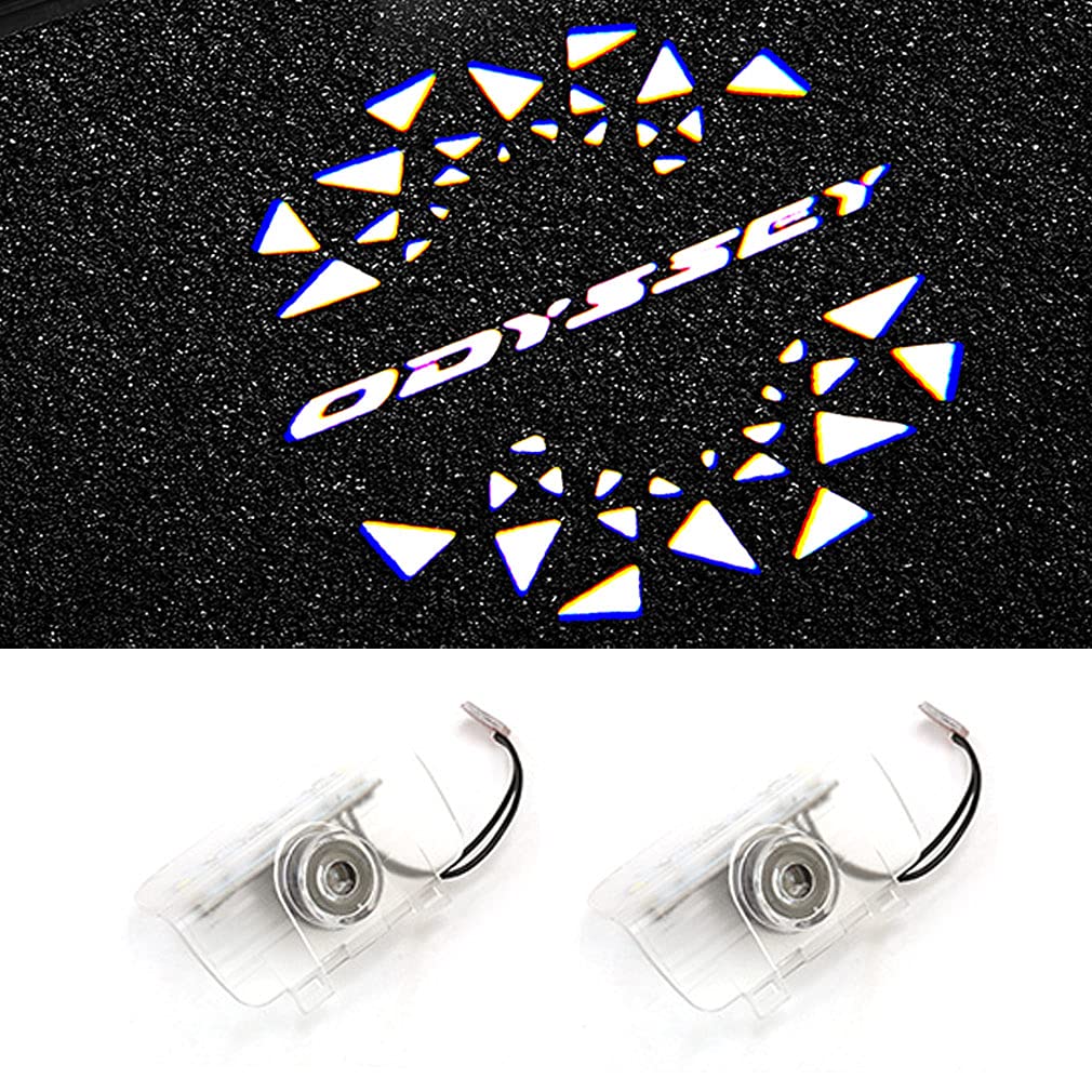 Rakuten - カーテシランプ カーテシライド LED 高輝度 Odyssey Accord アコード オデッセイ LEDロゴ ドアライト投影が鮮明である 2個左右セット