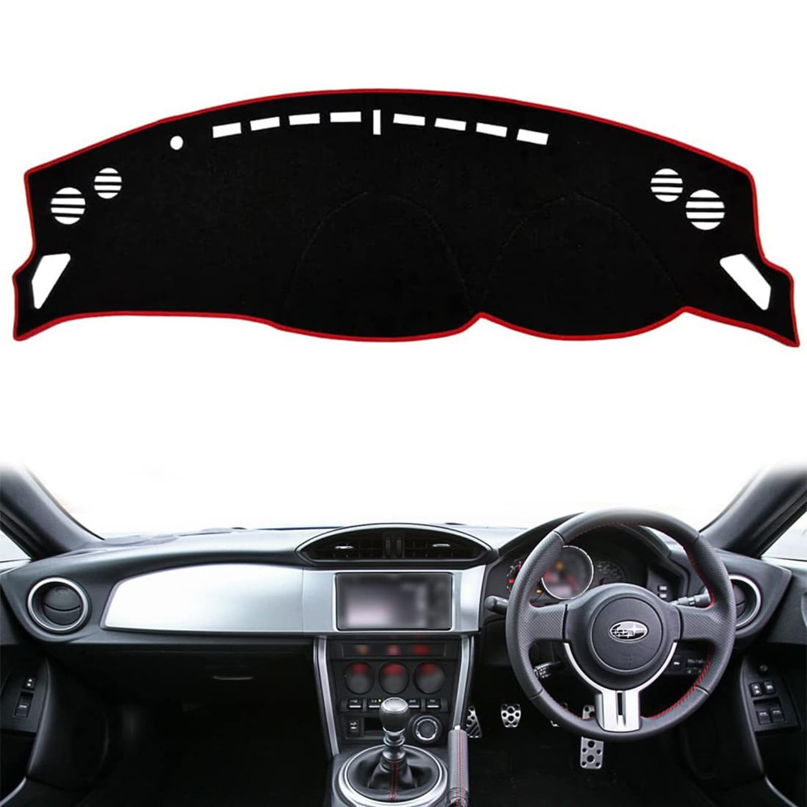 86 スバル BRZ 専用 ダッシュボードマット 内装パーツ ダッシュマット ダッシュボードカバー アクセサ..