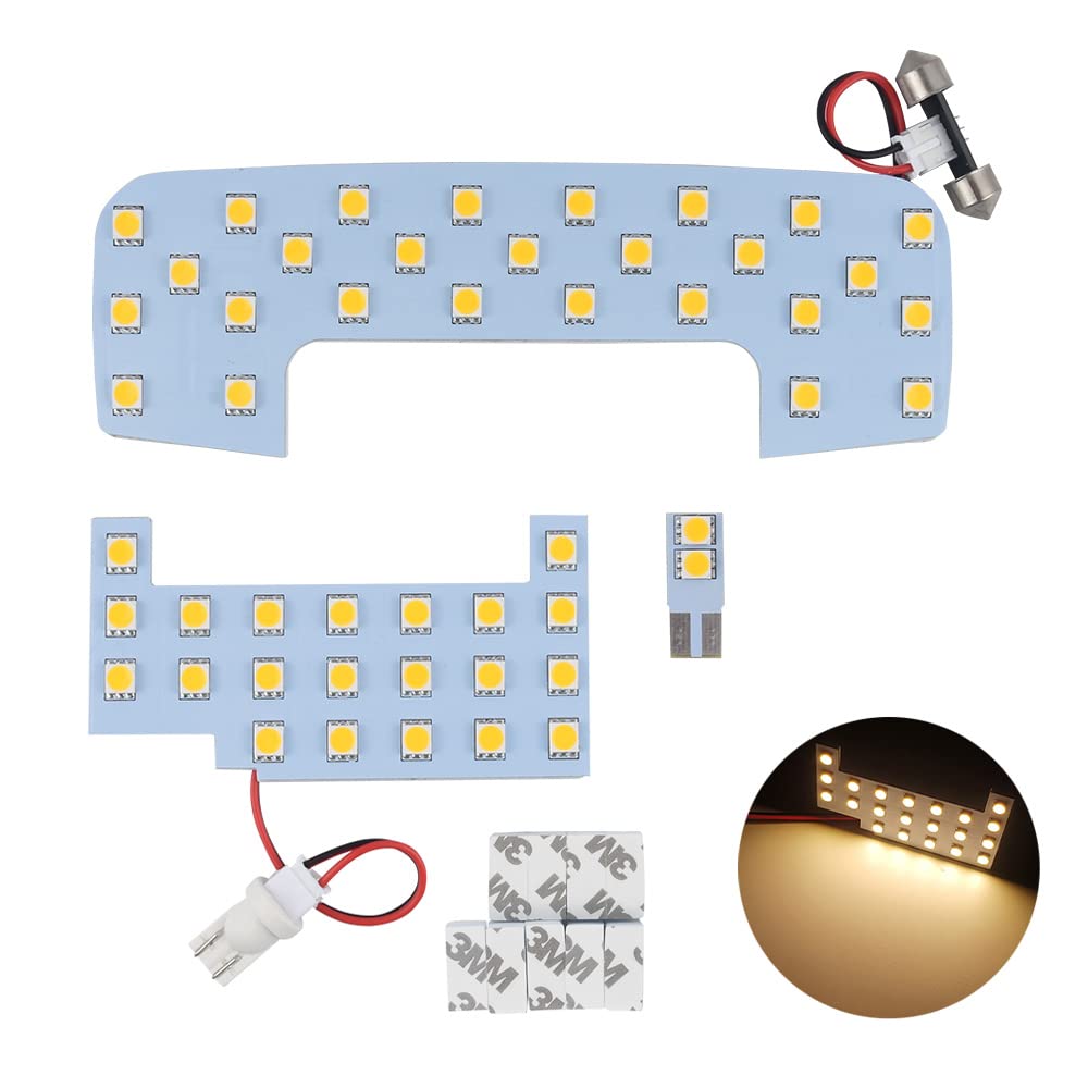 スズジムニー JB64 ジムニーシエラ JB74 LED ルームランプ 電球色 カスタマ アクセサリー LEDバルブ Jimny JB64W Jimny Sierra JB74W 専用 ルーム ライト 暖色 電球 パーツ 車内灯 4300K フロントランプ セカンドマップランプ ラゲッジランプ スポンジテープ付き