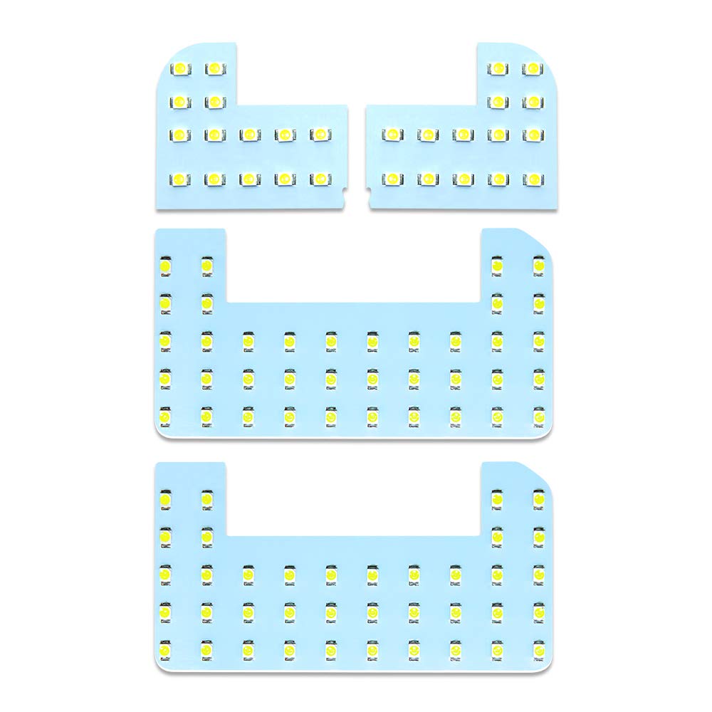 Rakuten - ステップワゴン LED ルームランプ スパーダ 室内灯 ホワイト 交換 ホンダ ステップワゴン/スパーダ RK系 RK1 RK2 RK5 RK6 専用設計 爆光 車用 カスタムパーツ LEDバルブ 取付簡単 4点セット ホンダ ステップワゴン/スパーダ用