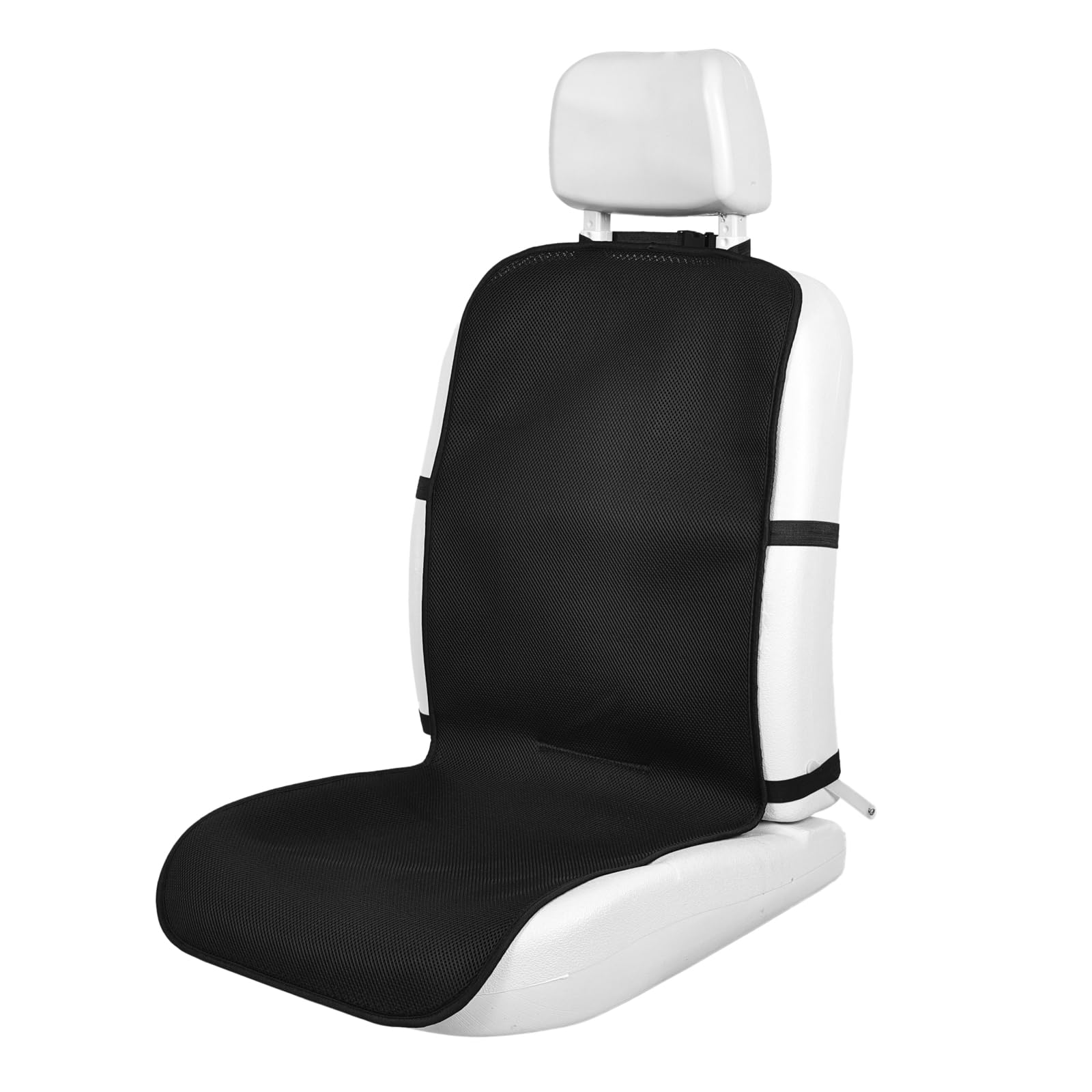Rakuten - シートカバー カーシートカバー 超通気性 メッシュ素材 蒸れない 熱発散 丸洗える クールシートカバー 汗対策 ずれにくい シート保護 ブラック