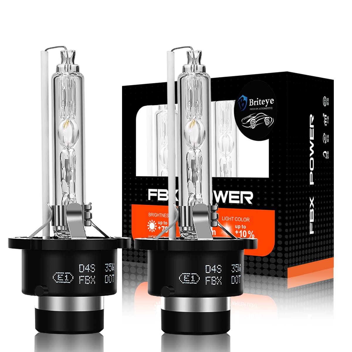 樂天商城 - 車用 ヘッドライト HID D4S 8000K 高輝度 交換用 HID バルブ D4S 35W 12V 2個入
