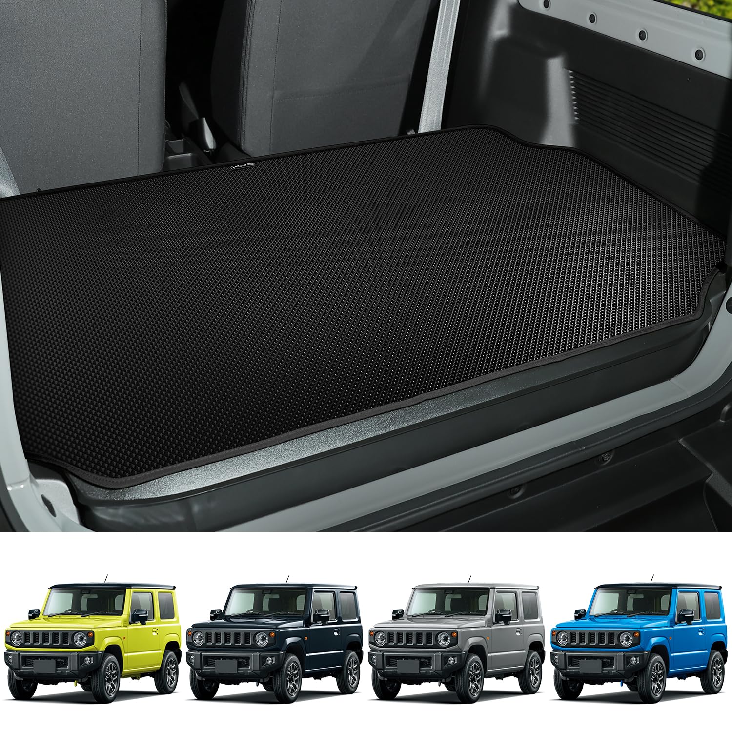 ラゲッジマット 新型ジムニー JB64W ジムニーシエラ JB74W 用 防キズ 防水 防汚 滑り止め ブラック