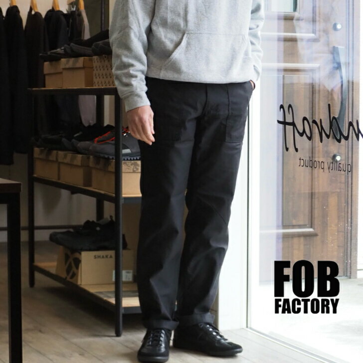 F.O.B factory(エフオービーファクトリー)/VATDYE Baker Pants/メンズ/パンツ/日本製/