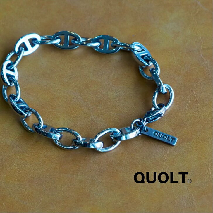 Rakuten - 【程よく光沢を抑えた質感が特徴】quolt（クオルト）/GURU BRACELET//26ss【STAINLESS】