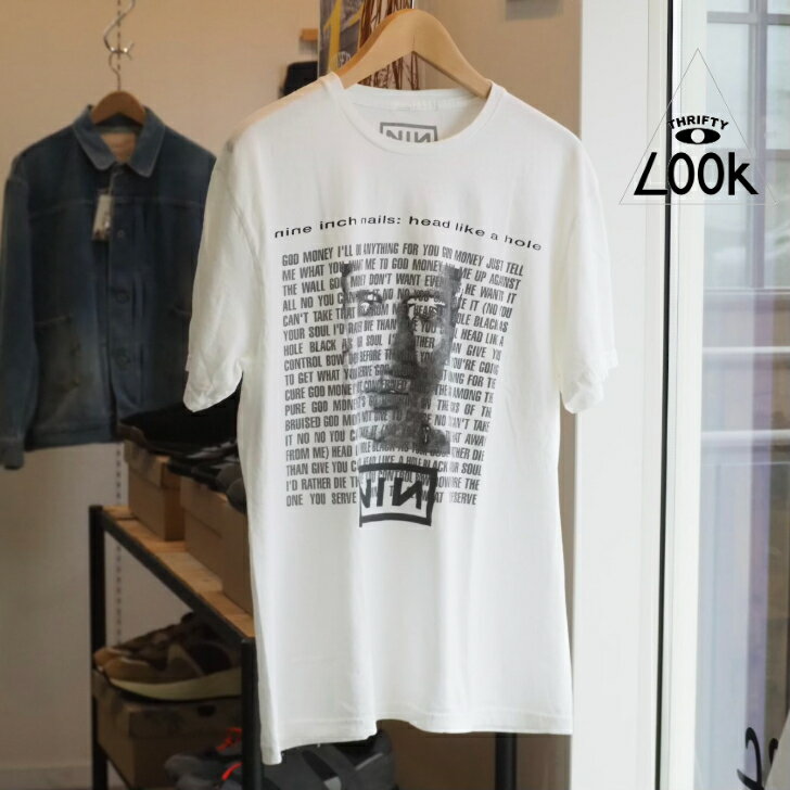 Rakuten - 【人気バンドプリントTシャツ】THRFTY LOOK/NINE INCH NAILS TEE/Tシャツ【WHITE】