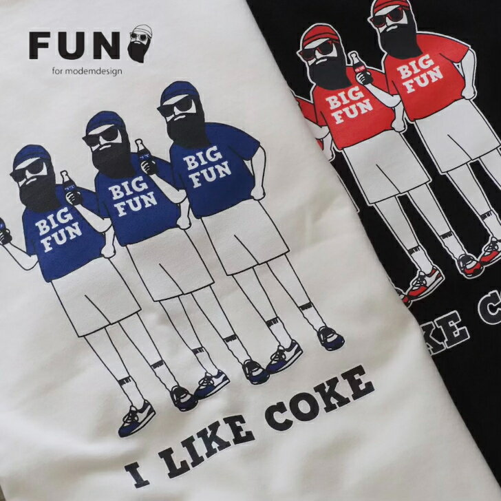 modem design FUN/I LIKE COKE/Tシャツ/26ss全2色