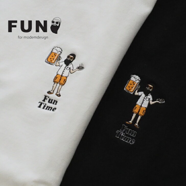 modem design FUN/BEAR＆GYOZA/Tシャツ/26ss全2色