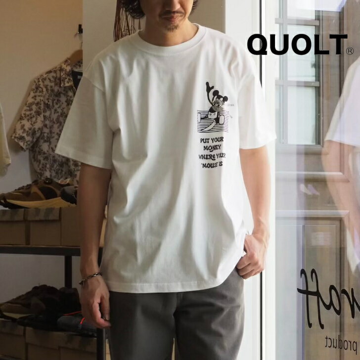 quolt（クオルト）/NOT-MOUTH TEE/Tシャツ/26ss全3色