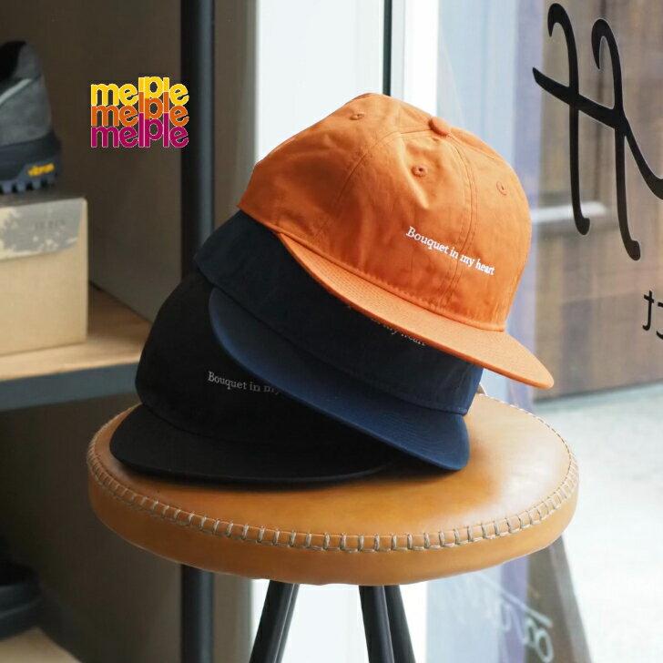melple/6Panel CAP/26ss全3色
