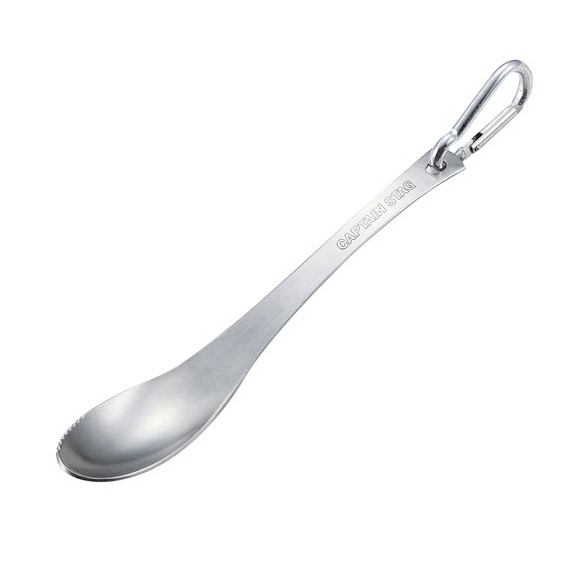 [ キャプテンスタッグ ステンレススプーン ] M－5517 アウトドア バーベキュー BBQ 調理用品 食器 カト..