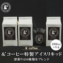 ＆´coffee特製アイスリキッド 6本 無糖 / 1L 宅配便