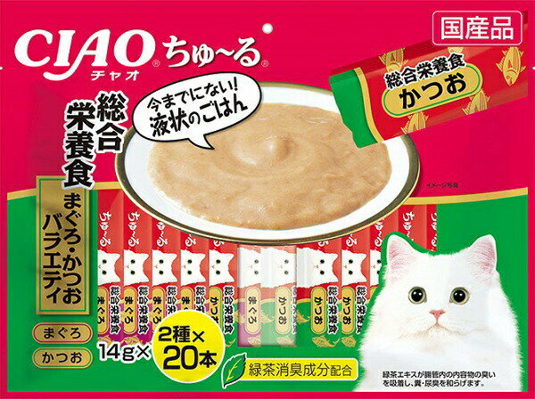 いなば CIAOちゅ〜る 総合栄養食 まぐろ・か...の商品画像