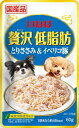 いなば 贅沢低脂肪 パウチ とりささみ&イベリコ豚 60g×...
