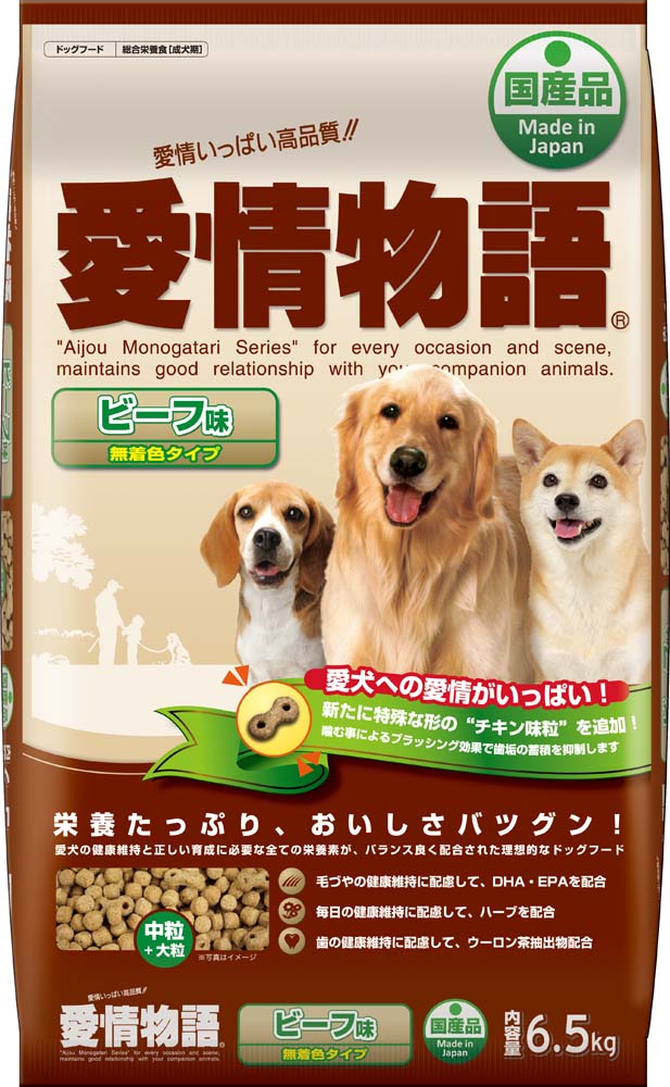 イースター　愛情物語　ビーフ味　成犬用　6.5kg