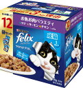 ネスレ　フィリックス　やわらかグリルパウチ　成猫　お魚お肉バラエティ　12袋入り（50g×12袋）