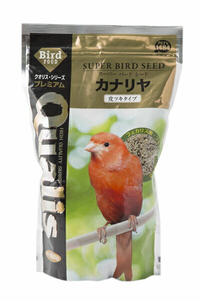 ペッズイシバシ　クオリス　スーパーバード　カナリヤ　皮付　成鳥用　500g